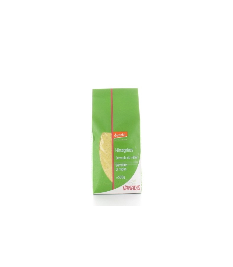 BIO-Hirsegriess - 500g - Vanadis BIO-Hirsegriess - 500g - Vanadis