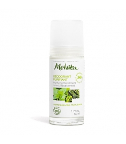 Déodorant à bille purifiant BIO menthe, thym & santal - 50ml - Melvita