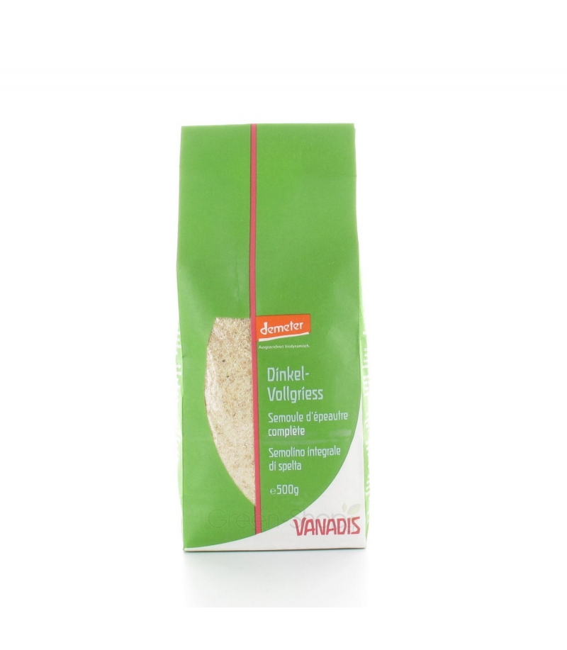 Semoule d'épeautre complète BIO - 500g - Vanadis