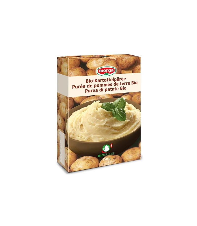Purée de pommes de terre BIO - 150g - Morga Purée de pommes de terre BIO - 150g - Morga
