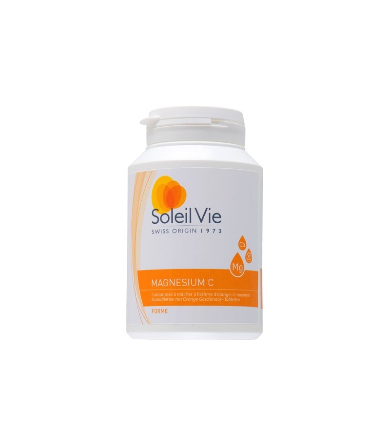 Magnésium C - 100 comprimés - 915mg - Soleil Vie Magnésium C - 100 comprimés - 915mg - Soleil Vie