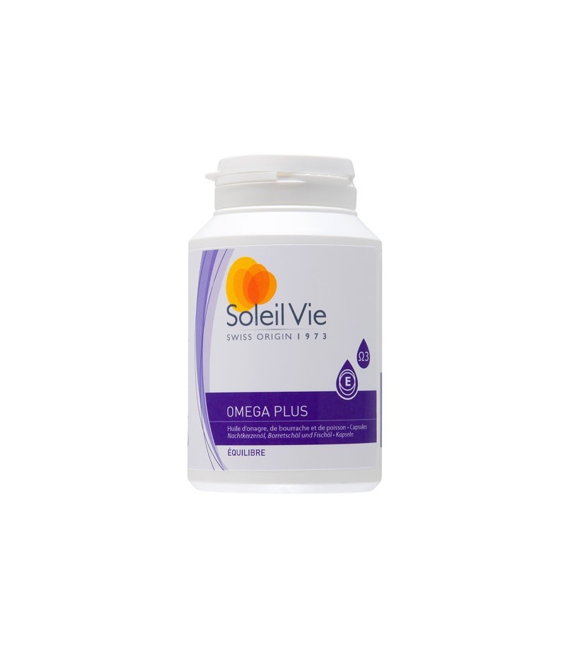 Omega Plus - 120 Kapseln - 686mg - Soleil Vie Omega Plus - 120 Kapseln - 686mg - Soleil Vie