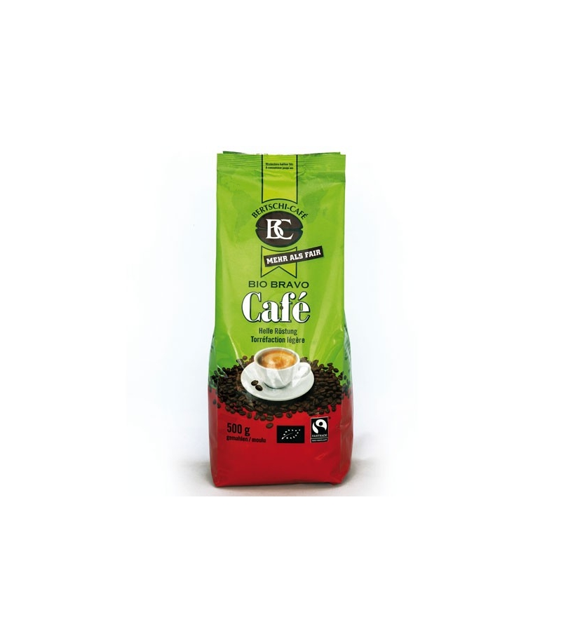 BIO-Kaffee gemahlen - 500g - Bio Bravo BIO-Kaffee gemahlen - 500g - Bio Bravo