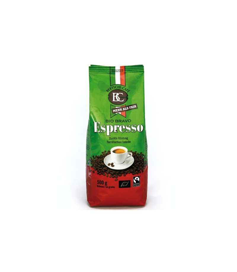 BIO-Espresso Bohnen - 500g - Bio Bravo BIO-Espresso Bohnen - 500g - Bio Bravo