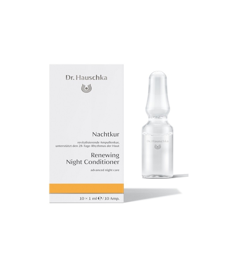 Cure intensive pour la nuit BIO hamamélis & lys blanc - 10x1ml - Dr.Hauschka