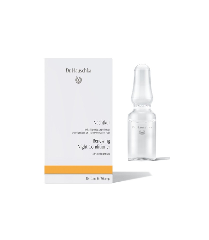 Cure intensive pour la nuit BIO hamamélis & lys blanc - 50x1ml - Dr.Hauschka