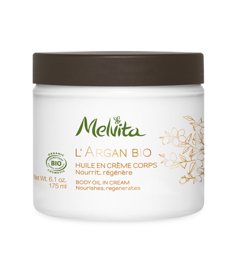 Huile en crème corps BIO argan - 175ml - Melvita