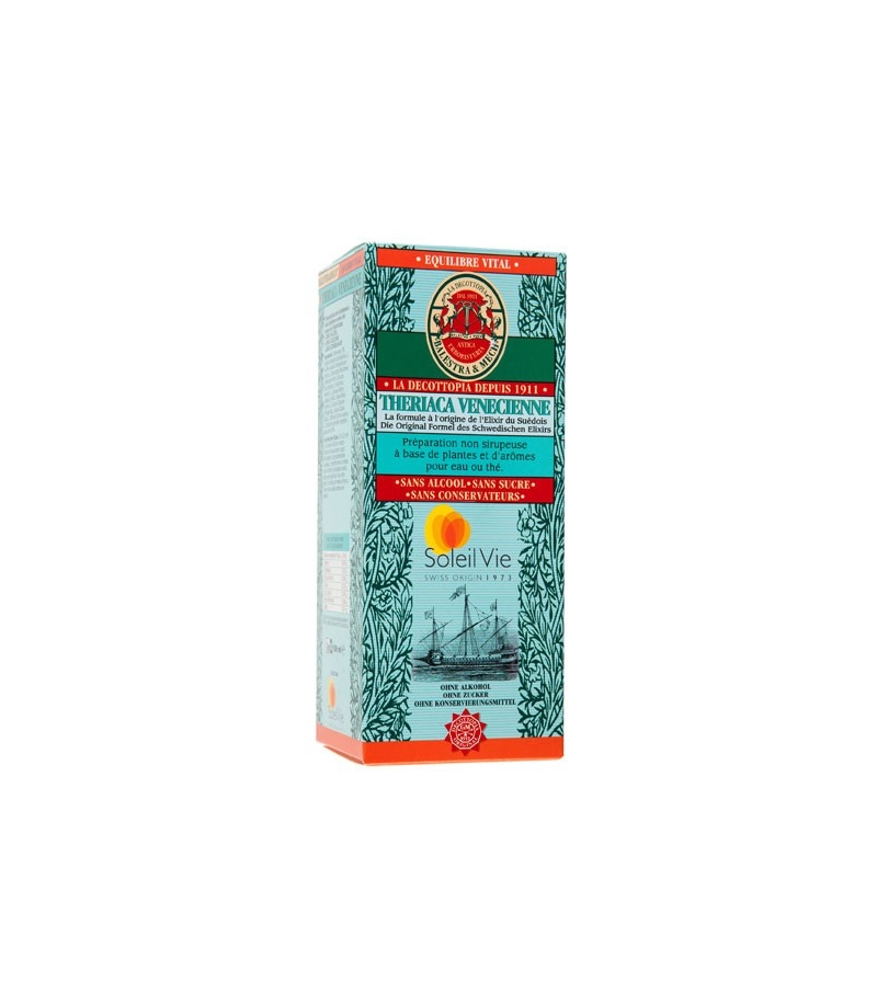Elixir du Suédois sans alcool - 500ml - Soleil Vie Elixir du Suédois sans alcool - 500ml - Soleil Vie