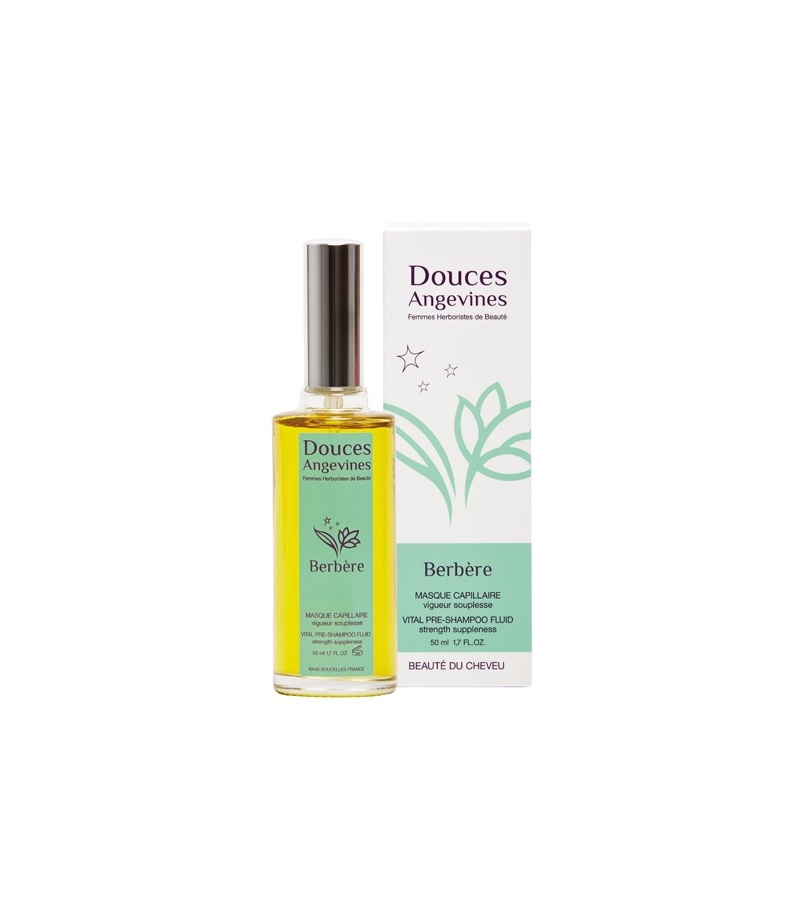 Fluide vital avant shampooing BIO olive & ricin - Berbère - 50ml - Douces Angevines