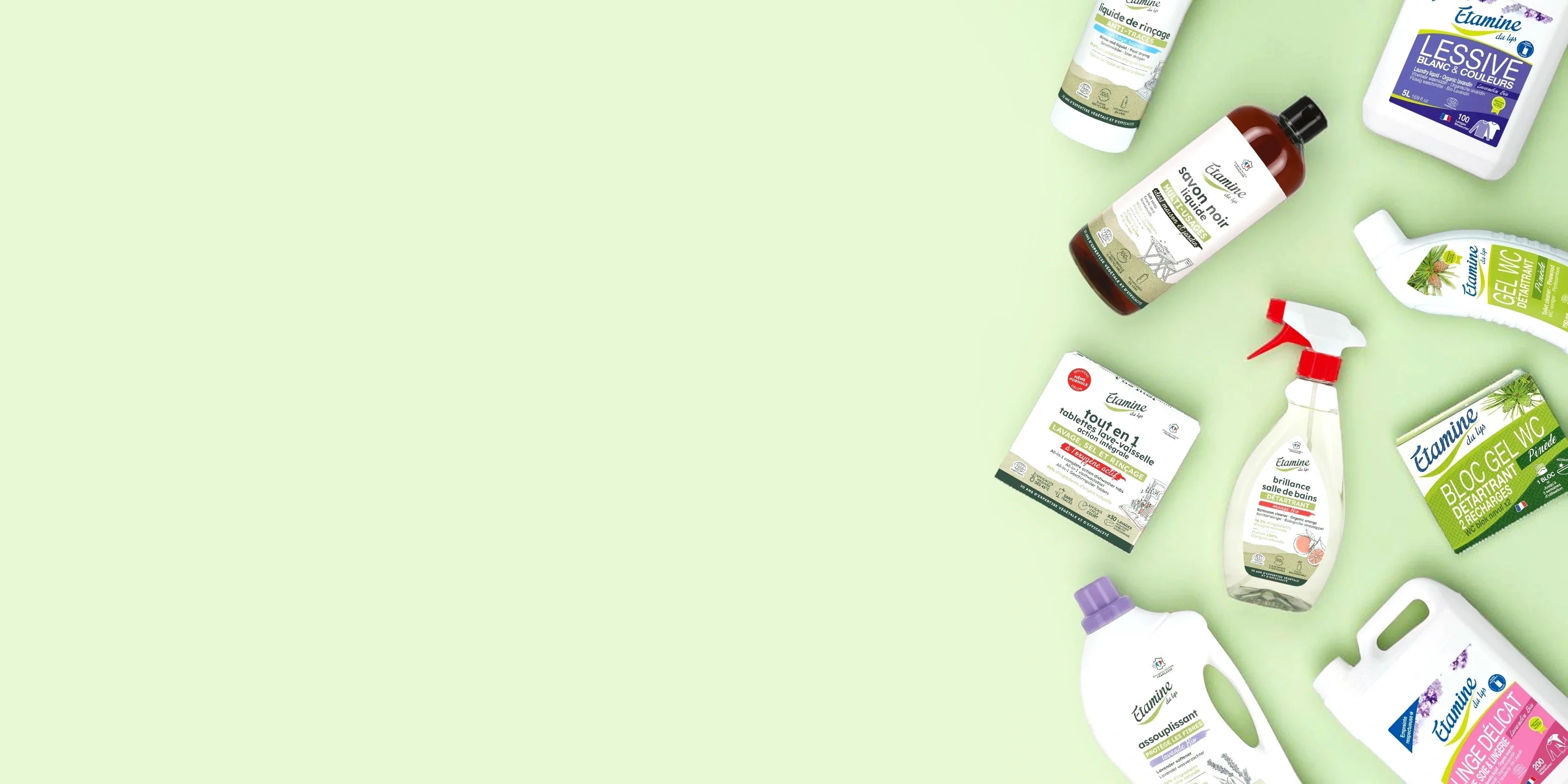 Étamine du Lys : ménage écologique certifié depuis 1995
