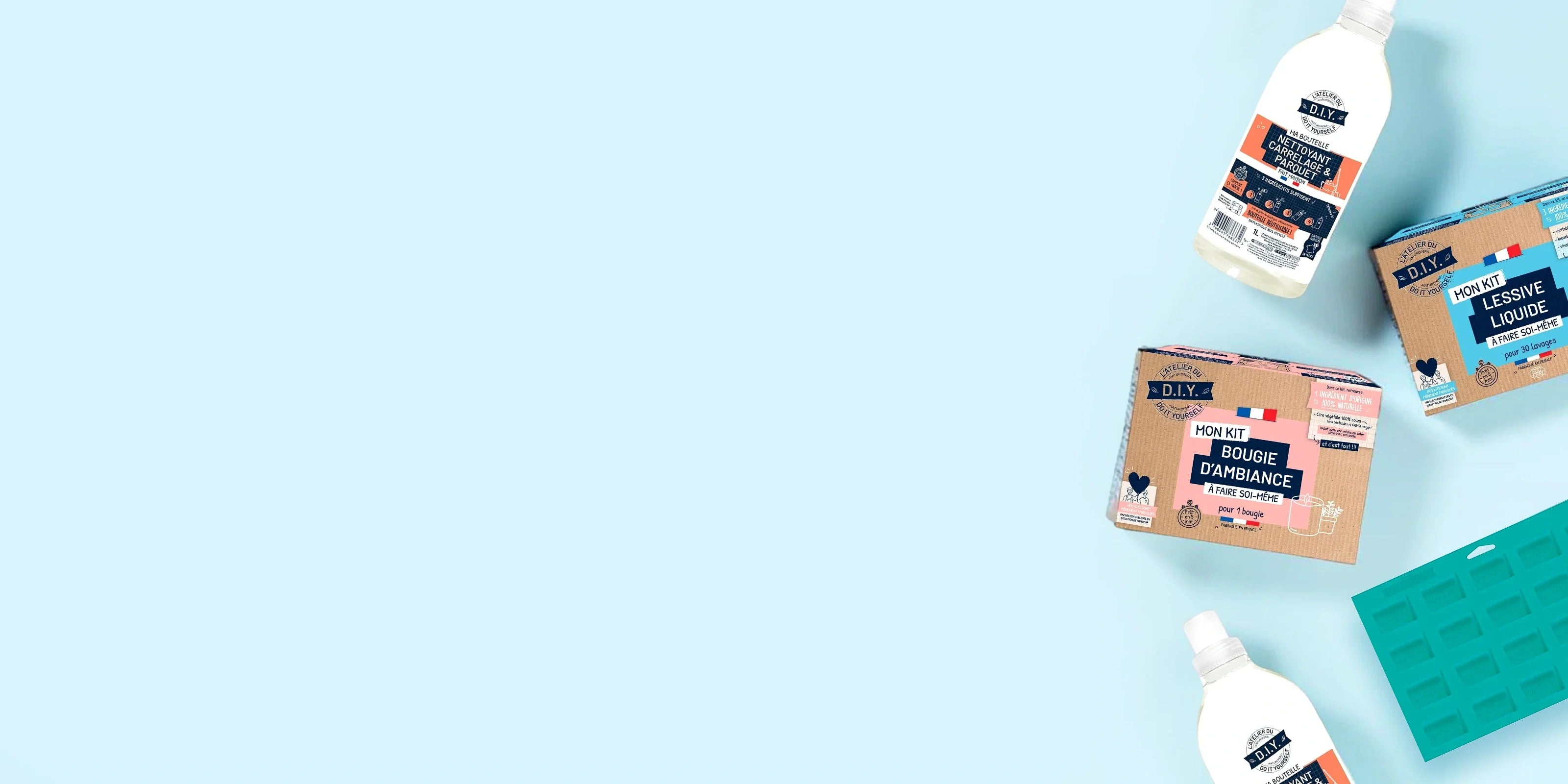 L'Atelier du DIY : ingrédients et kits ménagers maison