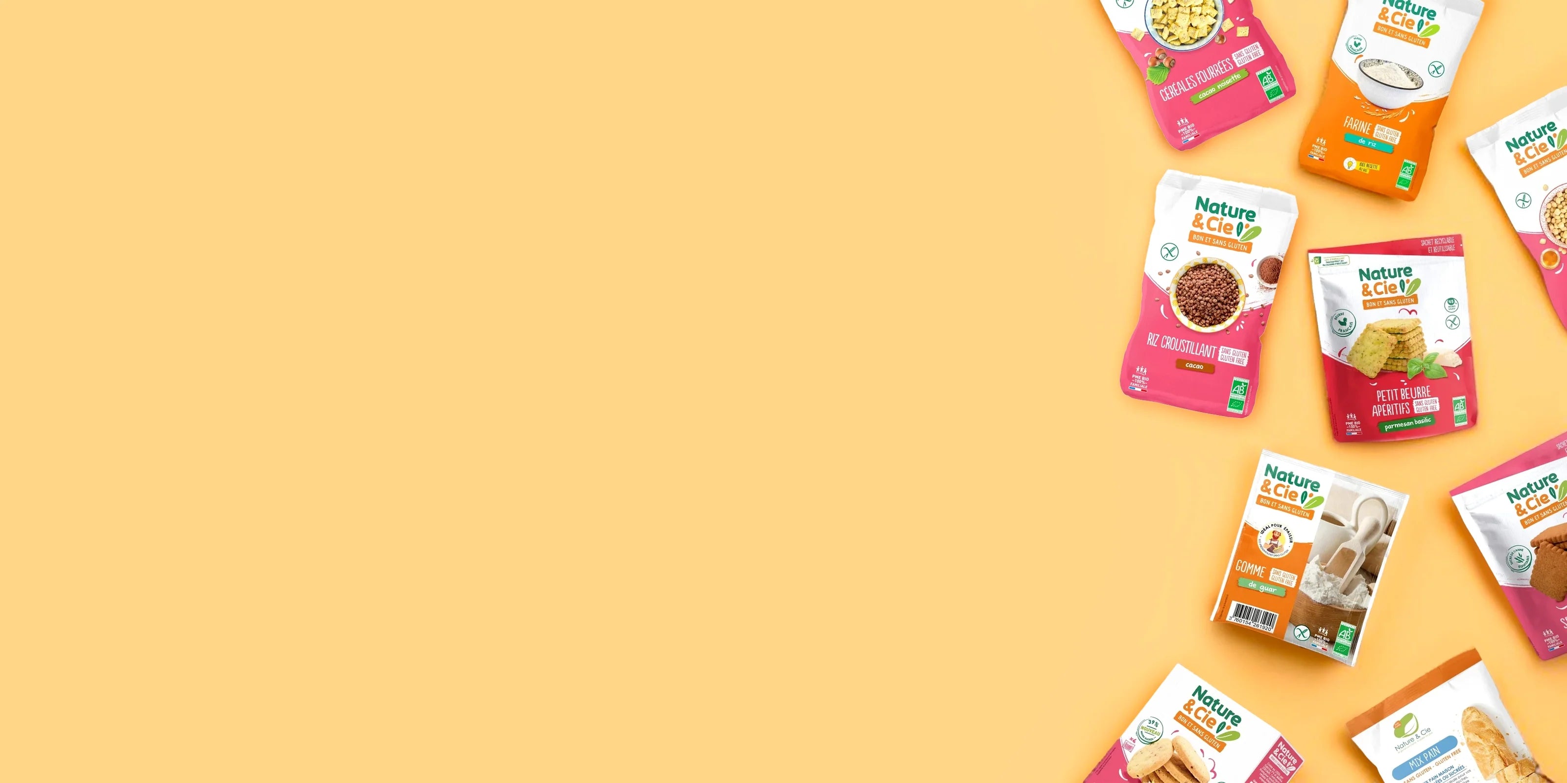 Nature & Cie : produits bio sans gluten gourmands fabriqués en France