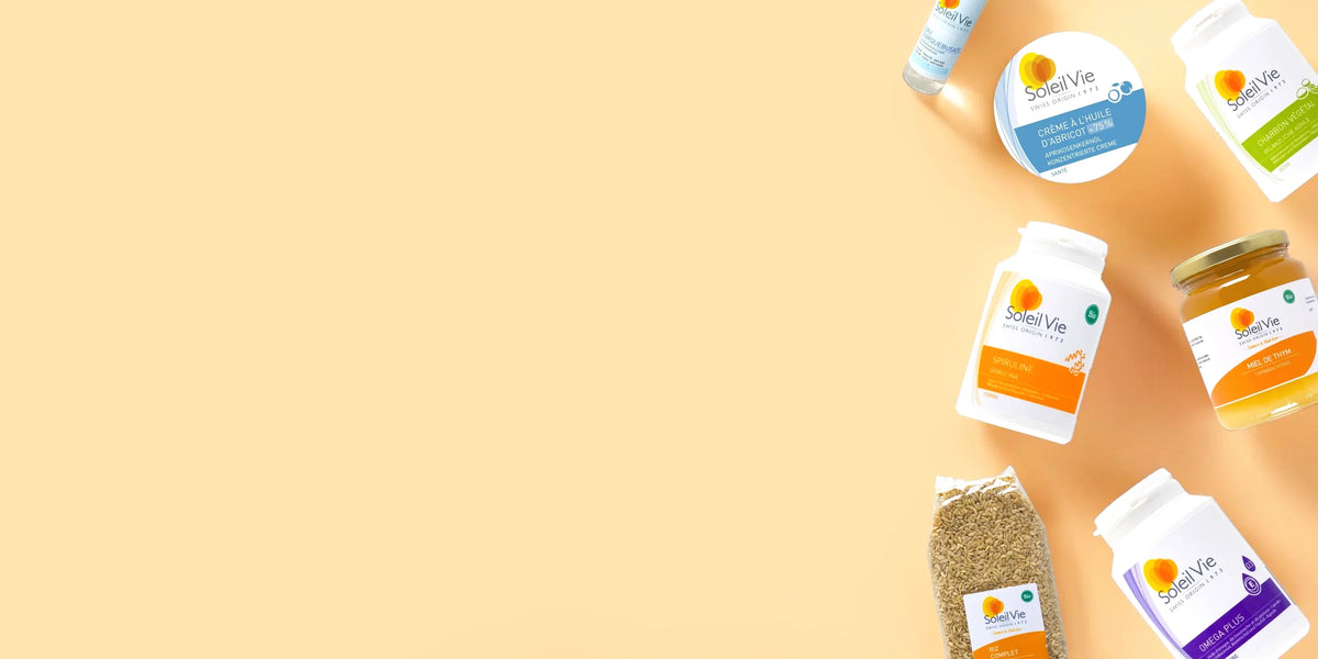 Soleil Vie : compléments alimentaires bio suisses depuis 1973