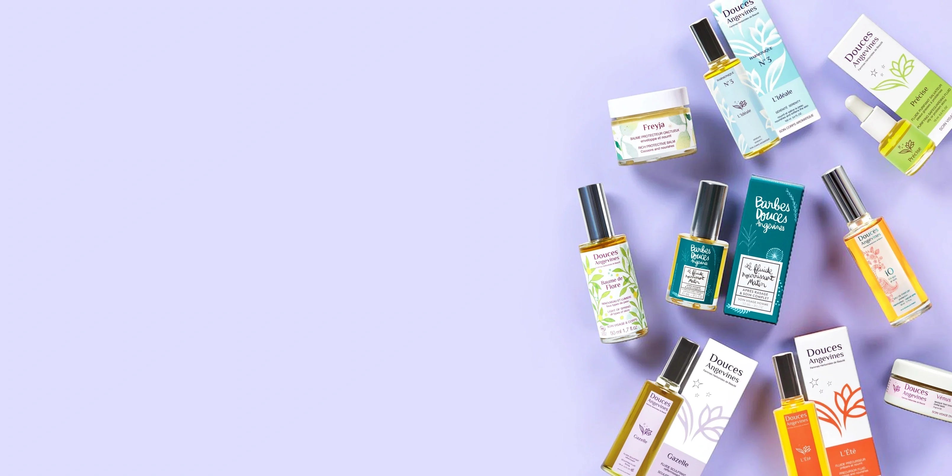 Douces Angevines : cosmétiques bio purs et vivants depuis 1994