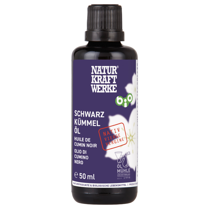 Huile de nigelle BIO 50ml - Naturkraftwerke