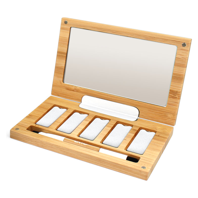 Bambusbox, fünf leere Behälter &amp; Applikator - Zao