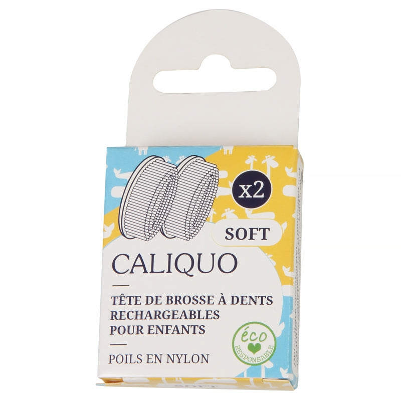 2 têtes interchangeables enfant Souple Nylon - Caliquo