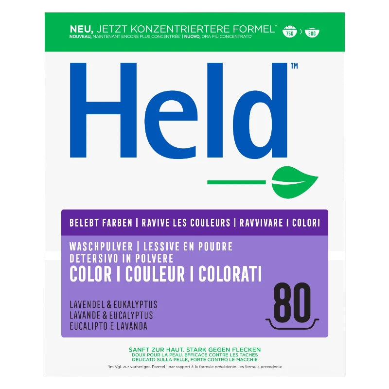 Ökologisches Farbwaschmittel Lavendel & Eukalyptus - 4kg