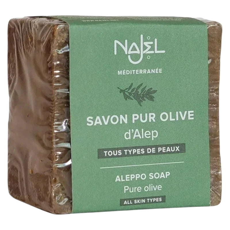 Savon d'Alep 100% pur huile d'olive - tous types de peaux