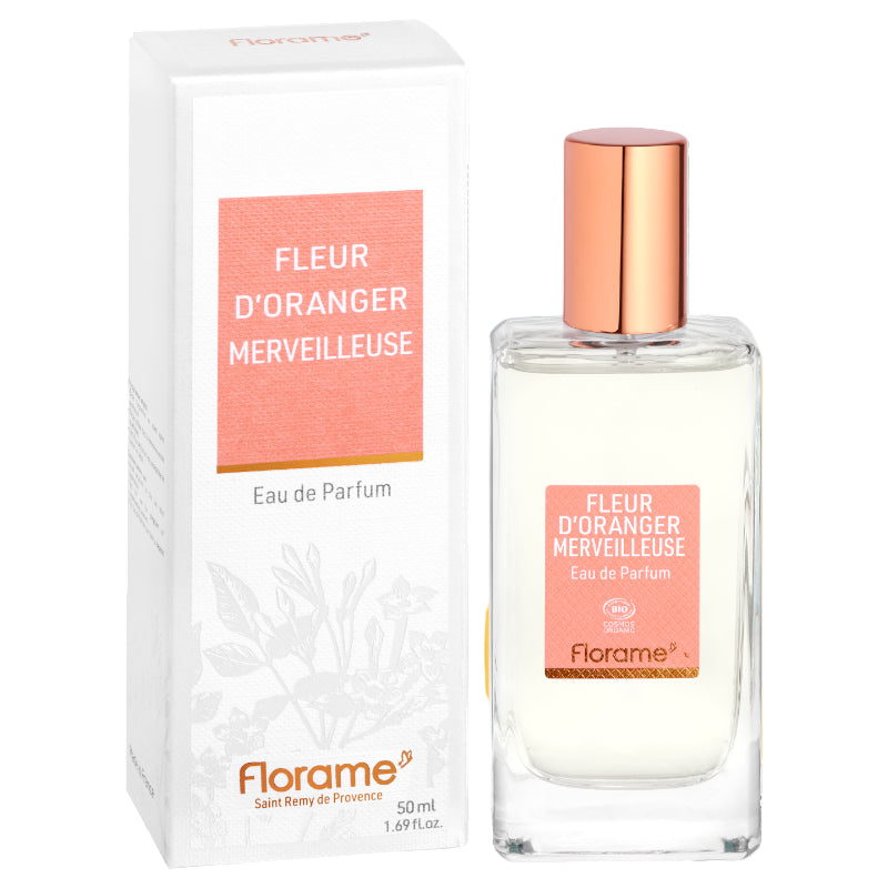 Eau de parfum BIO Fleur d'Oranger Merveilleuse - 50ml - Florame