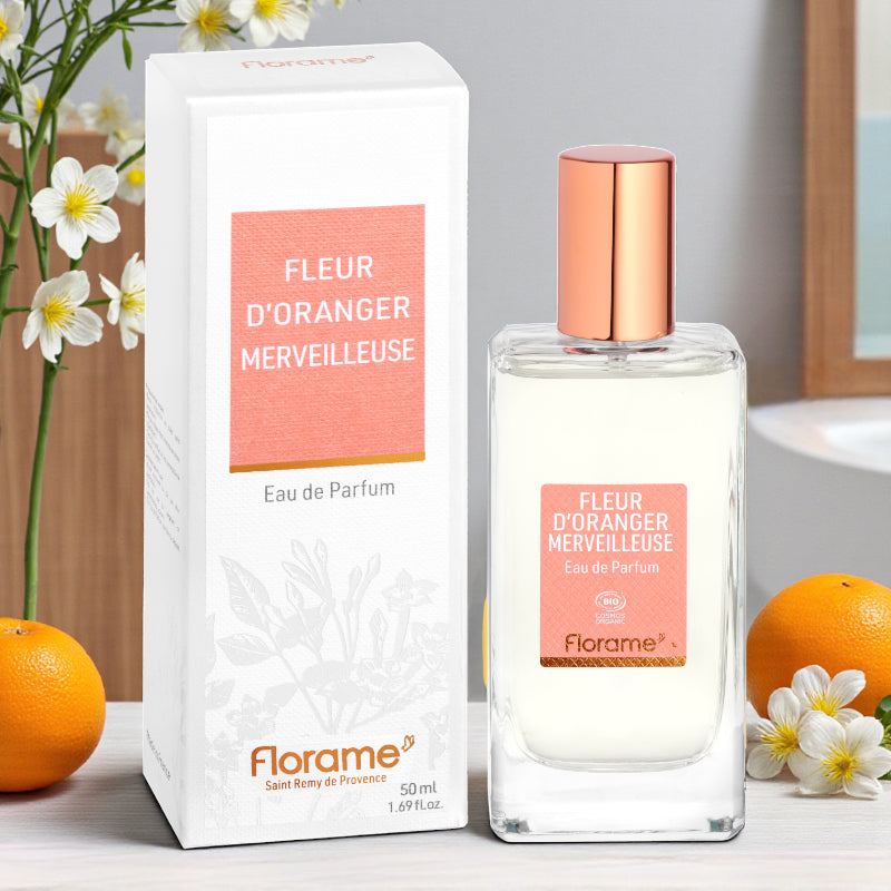Eau de parfum BIO Fleur d'Oranger Merveilleuse - 50ml - Florame