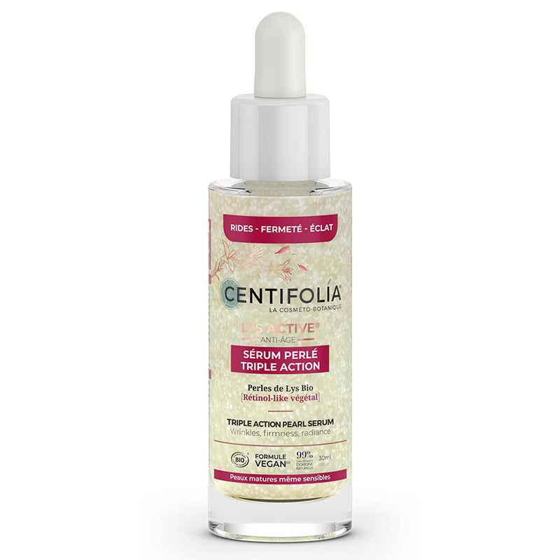 Centifolia Dreifachwirkung Bio-Perlenserum mit weißer Lilie – 30 ml