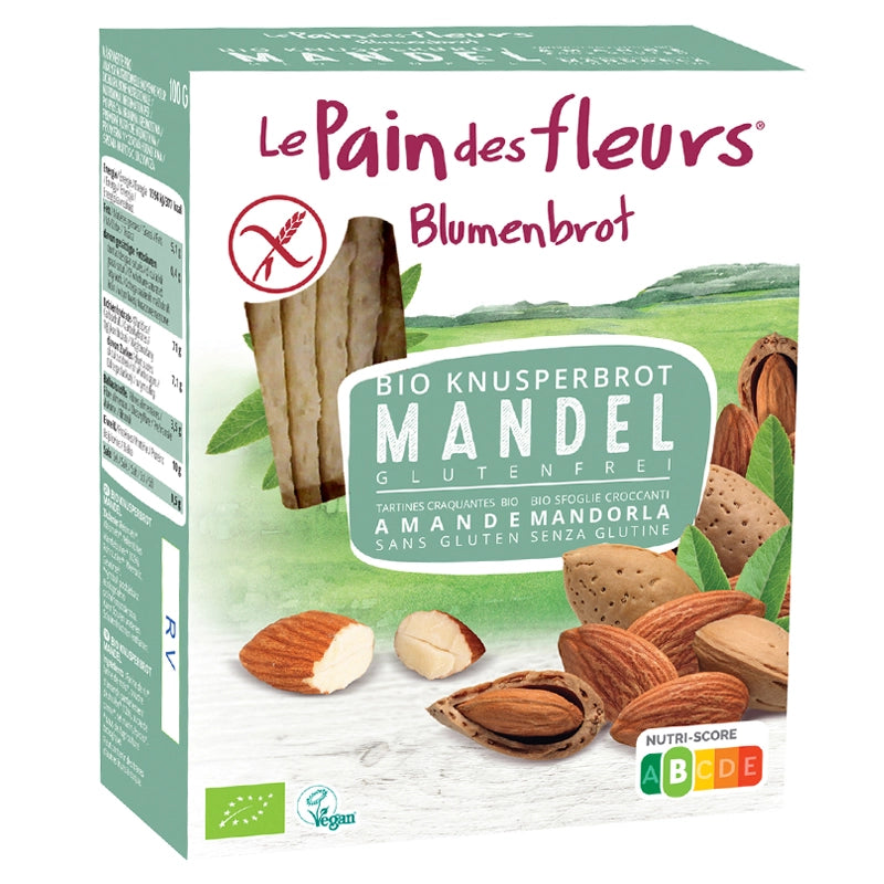 Knusprige Bio-Mandeltoasts – 150 g – Le Pain des Fleurs