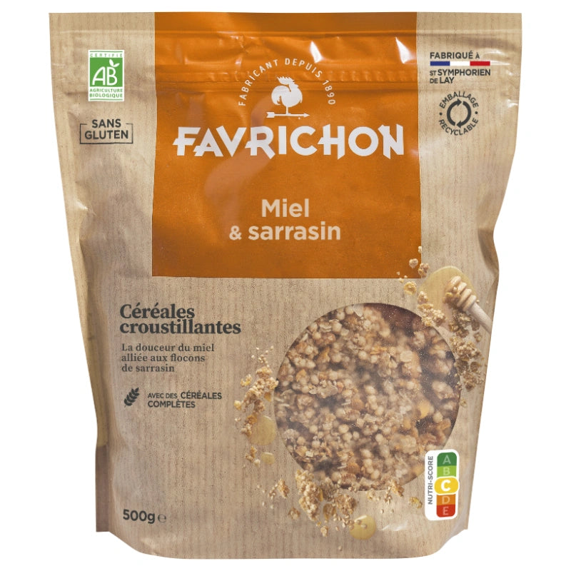 Müesli croustillant miel & sarrasin BIO