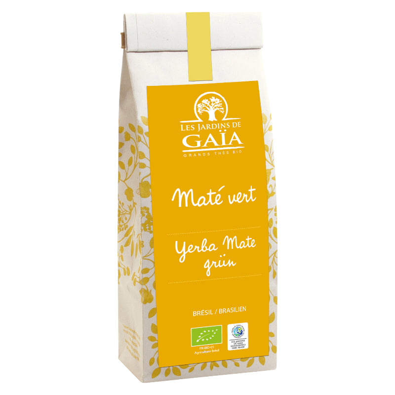 Maté vert BIO - 100g - Les Jardins de Gaïa