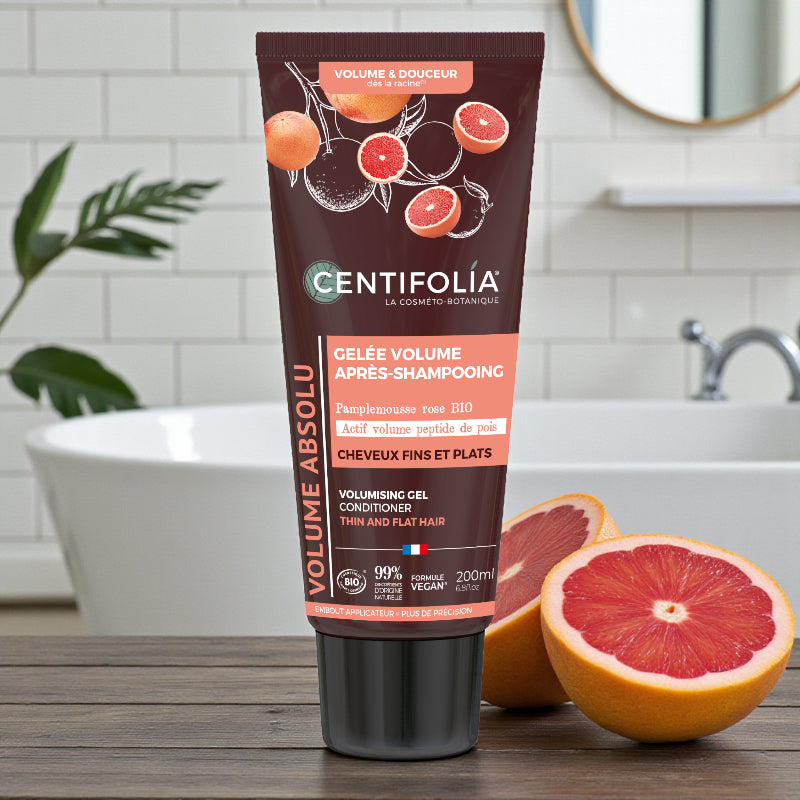 Gelée volume après-shampooing pamplemousse rose BIO
