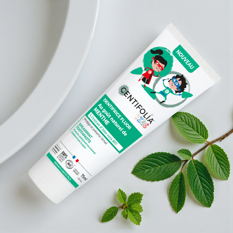 Dentifrice fluor menthe enfants BIO