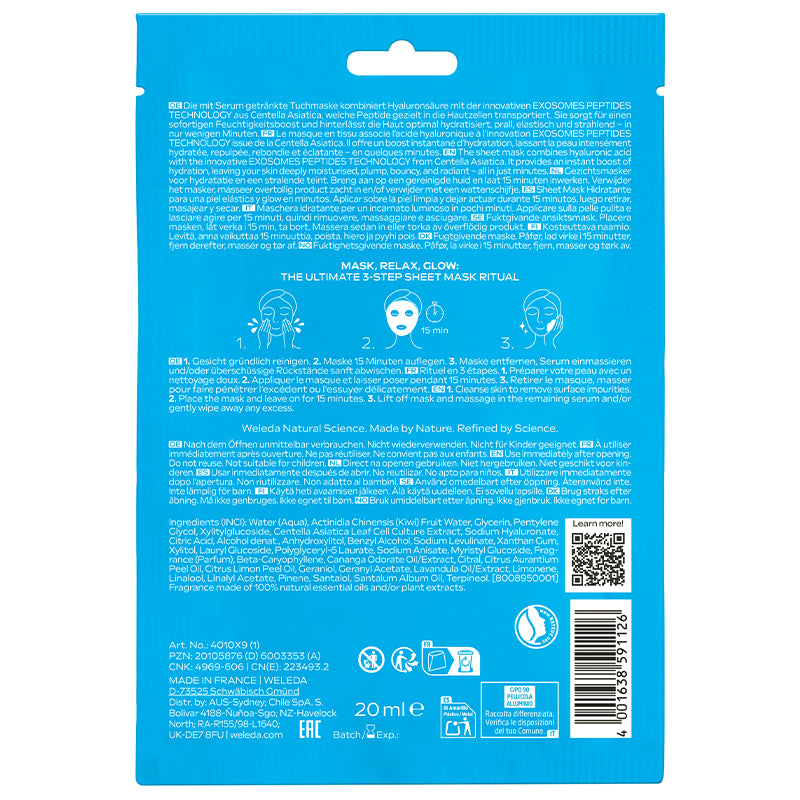 Masque en tissu hydratation BIO