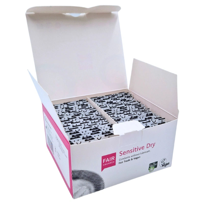 Fair Squared - Préservatifs Sensitive Dry naturels - pack 50 pièces
