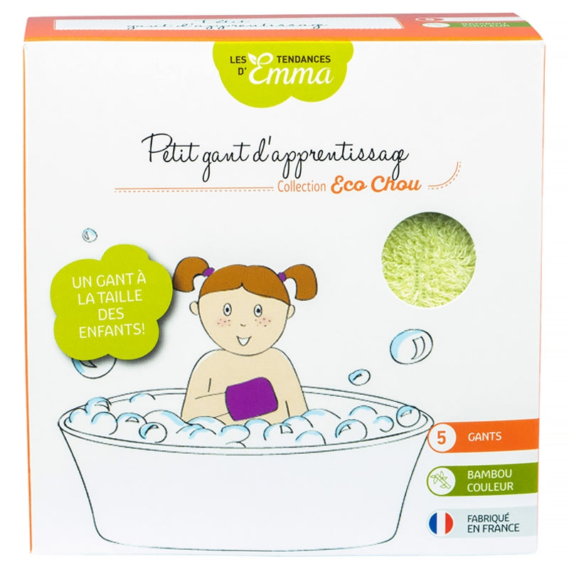 5 Petits gants d'apprentissage lavables en bambou - Les Tendances d'Emma
