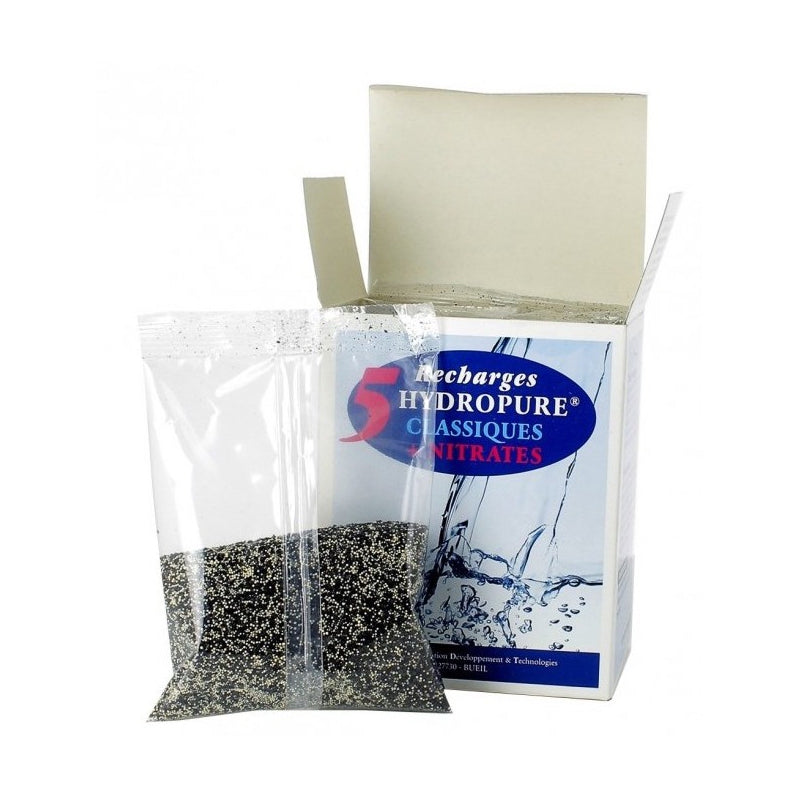 5 Universal-Nachfüllpackungen (klassisch + Nitrate) – 5 x 125 ml – Hydropure