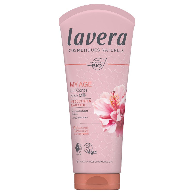 Bio-Hibiskus- und Bakuchiol-Körperlotion – 200 ml – Lavera