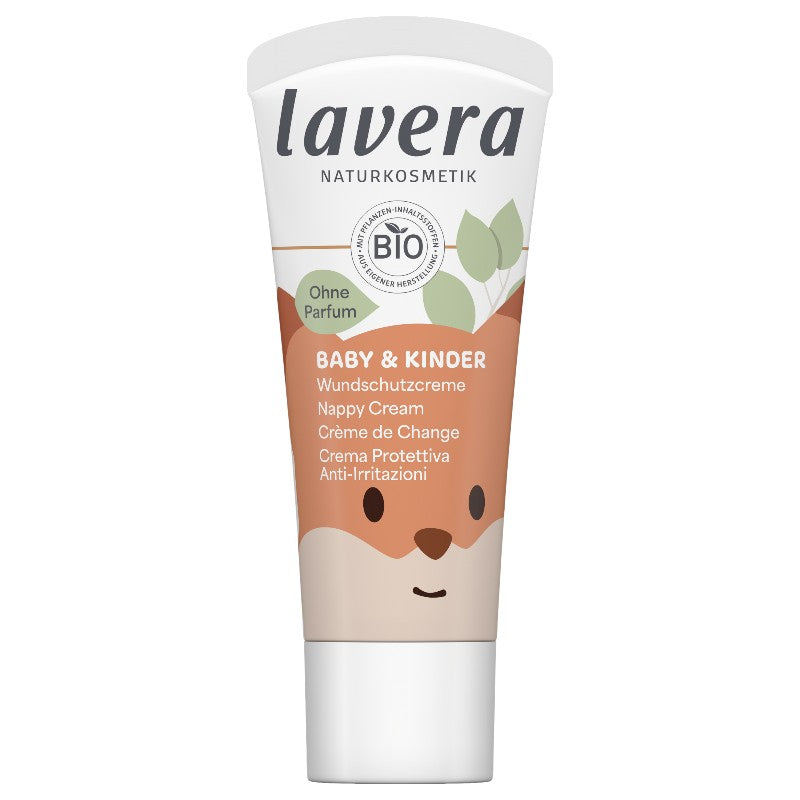 Bio-Windelcreme ohne Duftstoffe für Babys und Kinder – 20 ml – Lavera