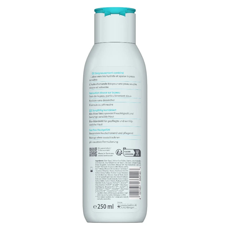 Crème de douche aloe vera & amande BIO