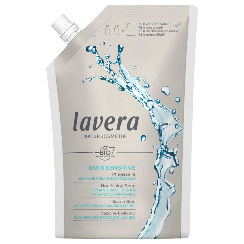 Recharge soin lavant mains Sensitive aloe vera & camomille BIO 500ml