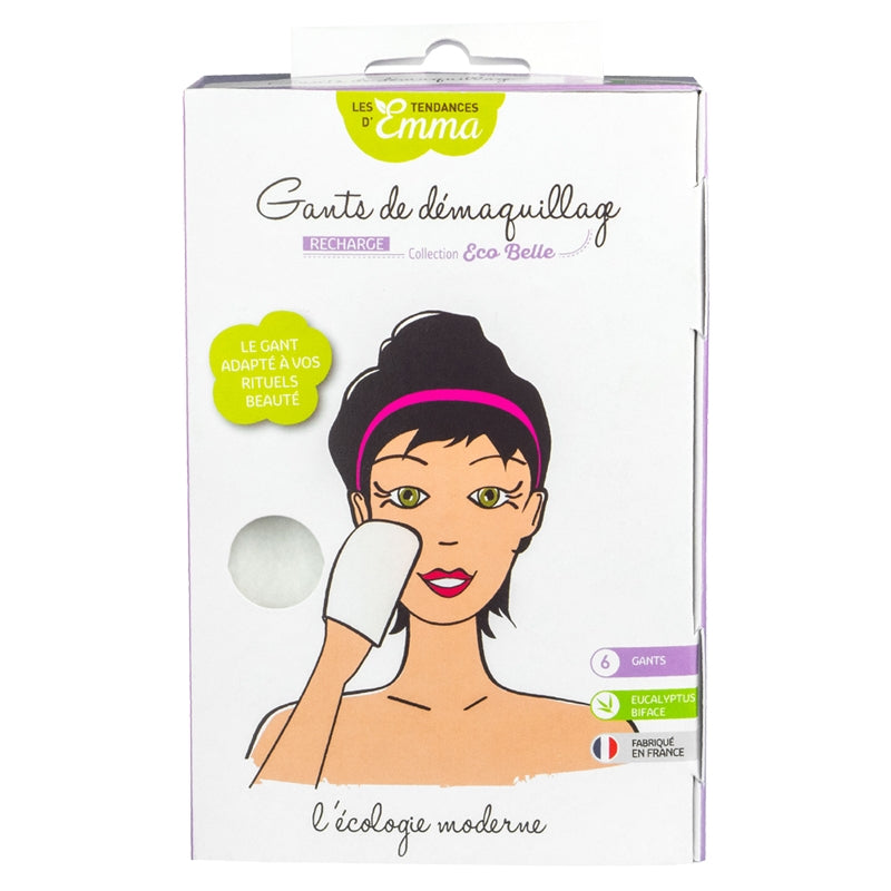 6 umweltfreundliche, waschbare Make-up-Entferner-Handschuhe – Emma's Trends