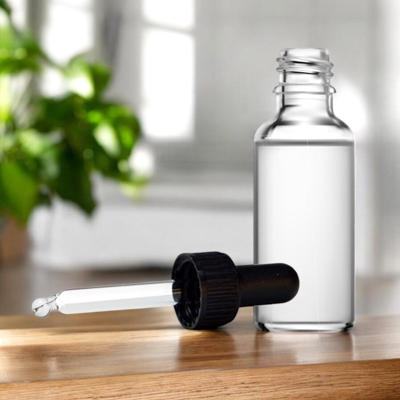 6 Pipettes pour bouteille en verre brun 10ml - Farfalla