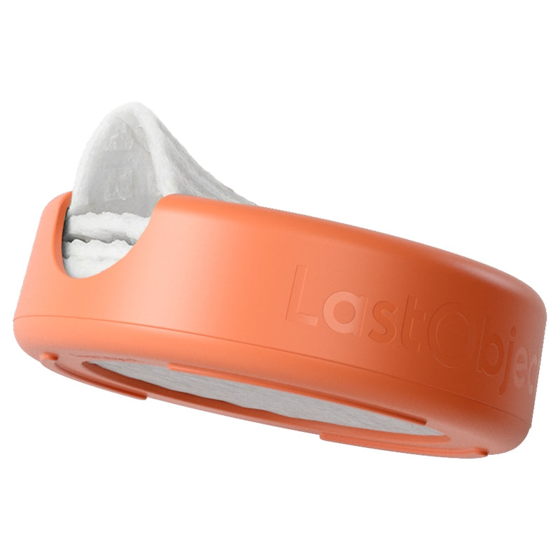 7 wiederverwendbare, große Make-up-Entferner-Pads mit orangefarbenem Etui – LastObject