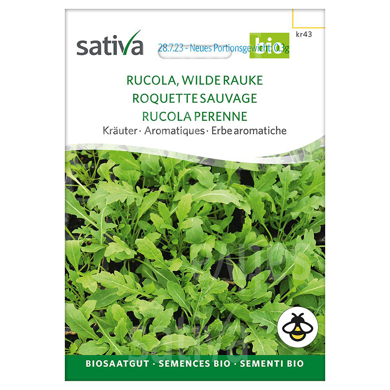 Semences roquette sauvage BIO