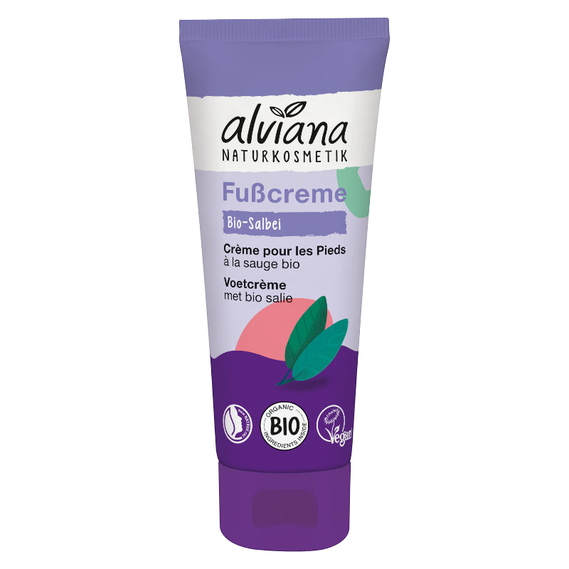 Crème pour les pieds sauge BIO