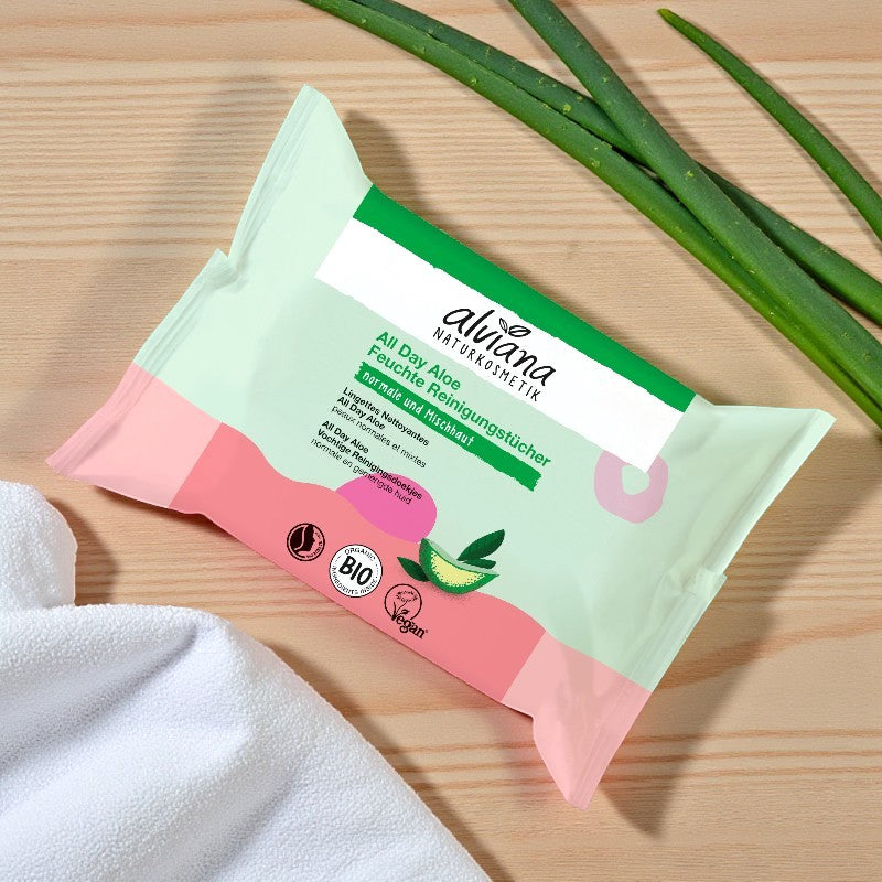 Reinigungstücher All Day Aloe Vera