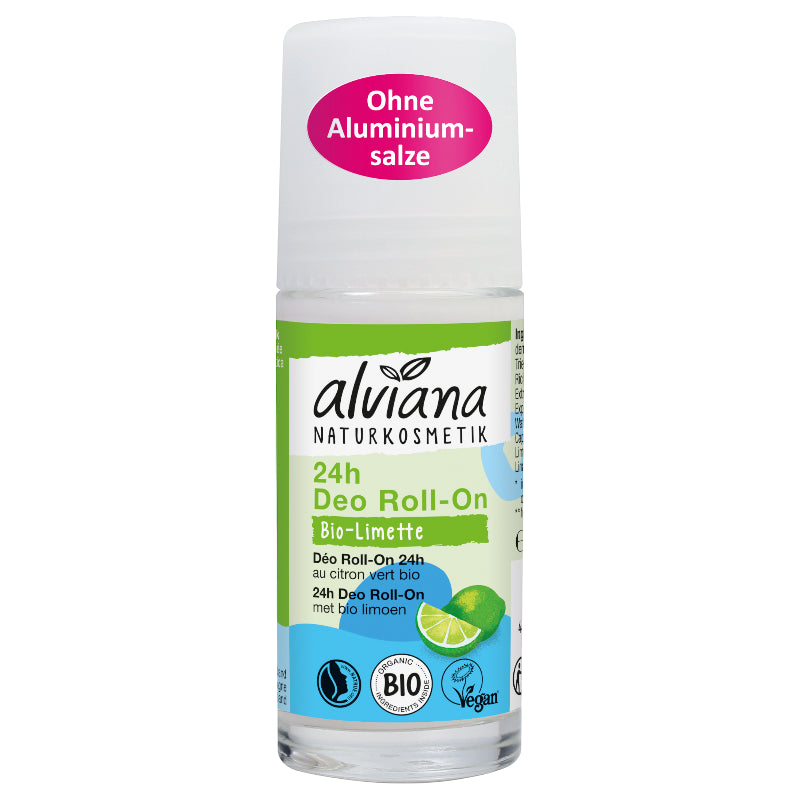 Déodorant roll-on 24h citron vert BIO