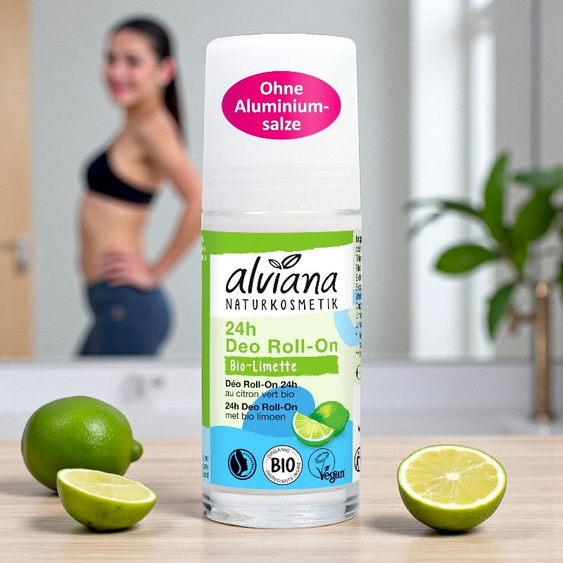 Déodorant roll-on 24h citron vert BIO