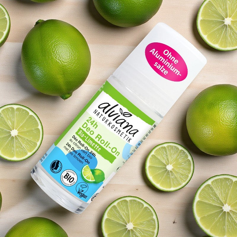 Déodorant roll-on 24h citron vert BIO