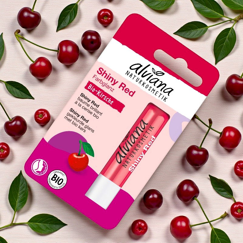 Lippenbalsam Shiny Red Kirsche BIO
