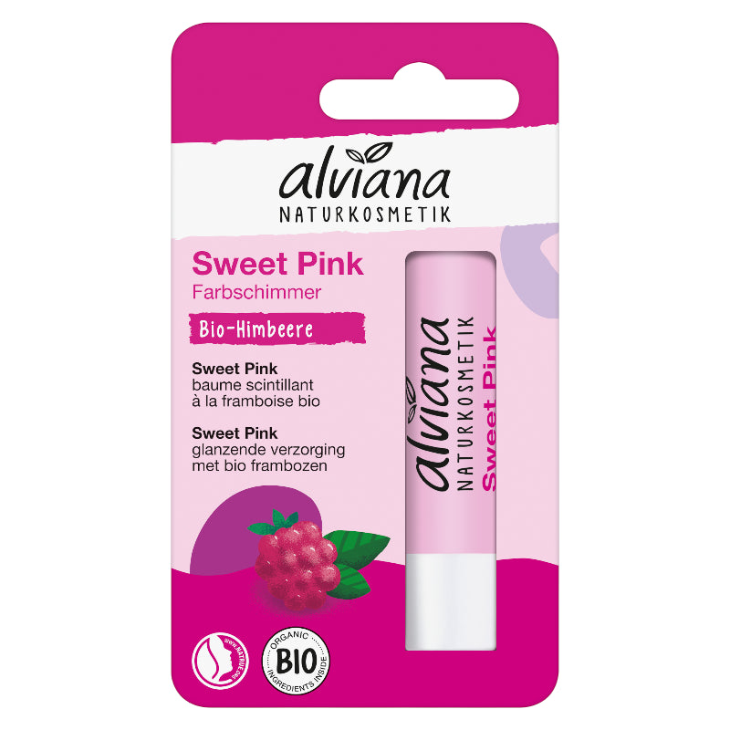 Baume à lèvres sweet pink framboise BIO